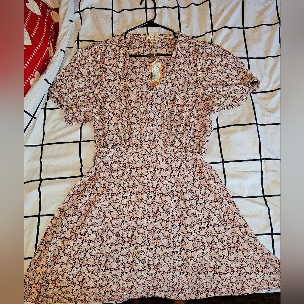Fat face floral dress
